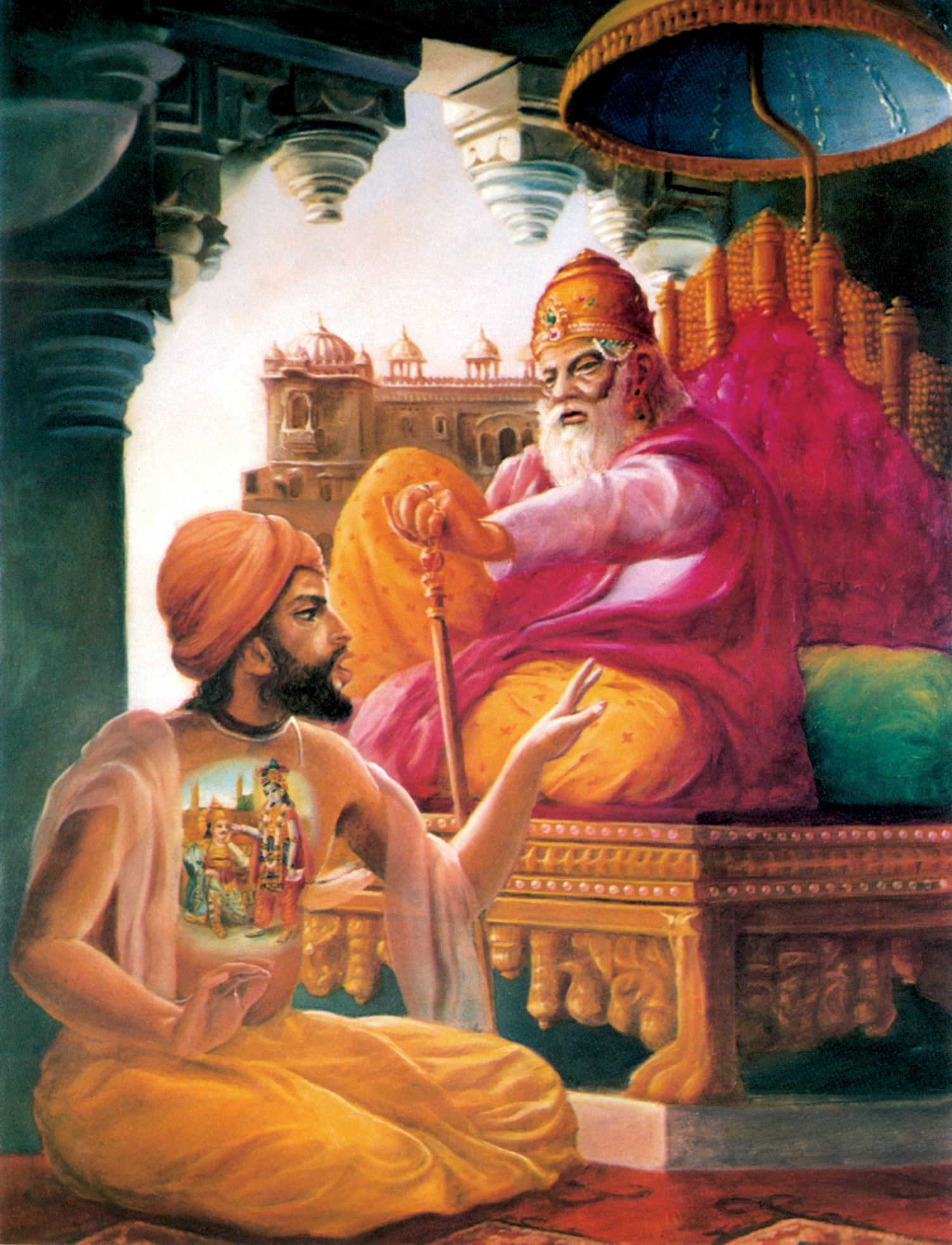 Dhrtarastra inquires from Sanjaya