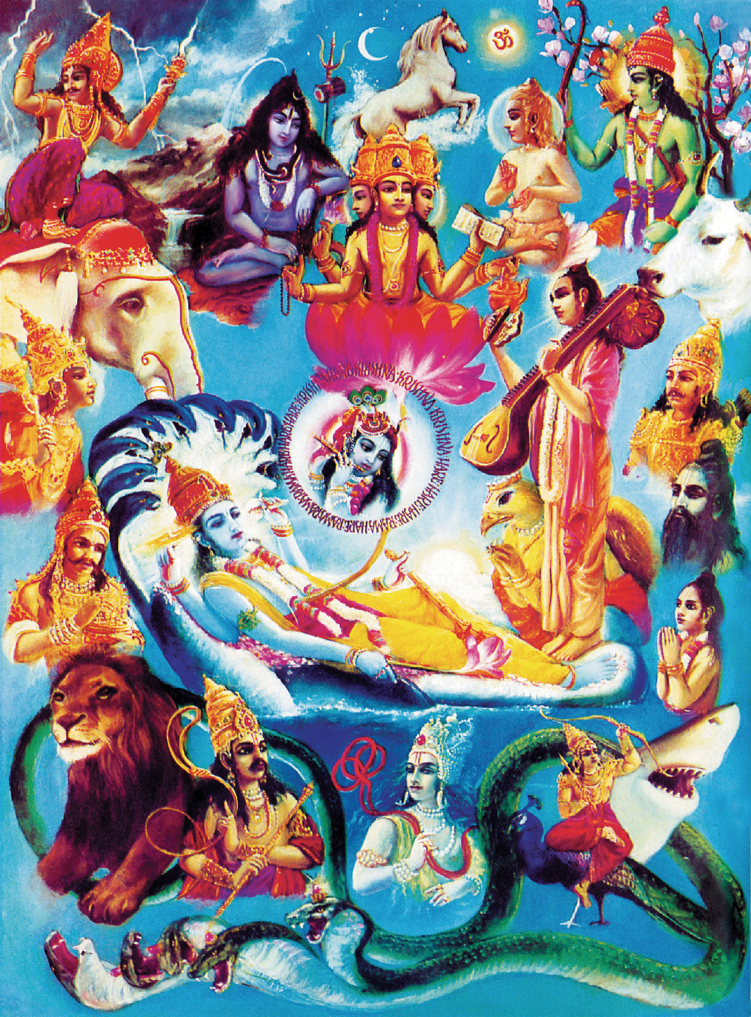 Krishna's infinite manifestations  Plate 30